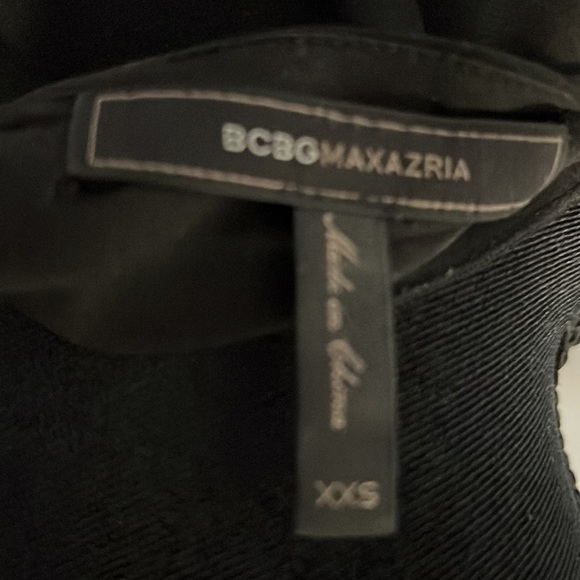 BCBGMAXAZRIA Womens Tie Sleeve Crewneck Blouse - Picture 4 of 4